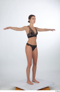 Malin black lace lingerie standing t-pose underwear whole body 0008.jpg